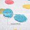 2022 latest funny rainbow colorful design microfiber bath mat non slip bathmat