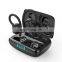 CR-i21 Earhook Led Display Auriculares Stereo Sports Tws Wireless Earphone Mini