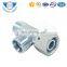 CC/CD-RN Carbon Steel Metric/BSP Male Thread Tee hydraulic pipe fitting with Swivel Nut