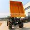 China high quality 1ton diesel garden mini dumper truck  wheelbarrow nice motor for sale