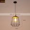 Retro Restaurant Bar Black Lights Design Lighting Hanging Antique Industrial Pendant Lamp Luminaire