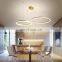 Luxury Gold Pendant Light Stainless Steel Chandelier For Hotel Villa