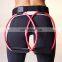 Custom workout pink ankle fitness gym latex resistance bands tube set