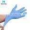 Amazon Hot Sale Powder Free Thin Durable Blue Safety Nitrile Gloves For Household Hand Gloves With Custom Size