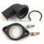 SBC BBC  327 350 454 396 Black Aluminum 90 Degree Swivel Water Neck for Chevy