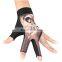 high quality spandex Nylon 3 Fingers Billiards glove Pool Table Lycra Snooker Gloves