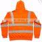 Sialwings High Visible Pullover Fluorescent Safety  Hoodie For Men Hi Vis Winter Work Clothing
