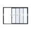USA Canada most popular luxury soundproof  sliding glass door with large panel for villa