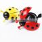Aluminum Alloy Bicycle Bell Ring Lovely Kid Beetle Mini Cartoon Ladybug Ring Bell For Cycling Bicycle Bike Bell