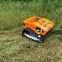 radio control mower, China remote control mower with tracks price, grass cutting machine for sale