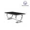 Tiptop marble top stainless steel dining table