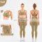 Side Folding Cross Beauty Back Women Gym Sports Bras Oem Wide Straps Yoga Fitness Tank Tops