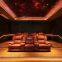 High-end movie and television hall electric multi-functional luxury leather sofa villa home theater sofa audio-visual room sofa