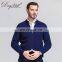Fashion Cardigan Coat Cashmere Sweater Zipper Men Slim Fit Stand Collar Cotton Adults Winter Knitted Thick Navy Wool Cardigan