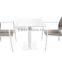 Best selling garden furniture set dining table and chair outdoor dining set