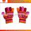 Hot sell knitted acrylic stretch children gloves