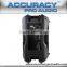 Powered Music System Amplifier Portable Speaker With Wheels CSM15AMXQ-BT