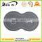 Semi-circle Pet PVC Placemat Dog Cat Litter Mat Doormat