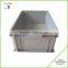 Green stackable moving plastic box for agricultural use