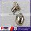 M8 IP68 waterproof brass nickel plated knurling connector screw