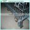 4 layer stacking metal supermarket storage container