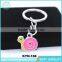Yiwu Jewelry Market Fashion Cheap Animal Enamel Metal Keychain