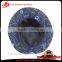 Cusotm Sublimation printed fashion cotton bucket hats with pocket and zip