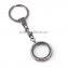 Charming Elegant Silver Plated Lanyard Floating Charm Locket Stylish Round Alloy Blank Photo Keychain