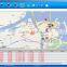 4ch HDD H.264 mdvr car taxi bus solution 3g wifi gps navigation