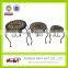 Wholesales morden metal mosaic flower stand patio classic design mosaic furnitures