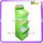 Supermarket Promotion Floor Tray Stand Paper Magazine Display