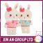 Custom Baby Animal Toy And Doll Wholesale Dressed Plush Rabbit