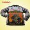 wholesale heat transfer/silk screen print polyester/cotton custom design fishing jerseys