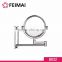 6 Inch Round Double-Sided Wall Mounted Makeup Hotel Magnifying Mirror