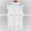 OEM Manufacturer Wholesale Quick Dry Short Sleeve White Lace Women Tank Top