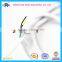 white jacket security alarm control cable