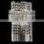 JANSOUL modern clear crystal bathroom wall sconce