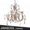 energy saving light source fancy pendant light european style wrought iron chandelier wedding decoration crystal chandelier