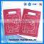  express Die cut handle plastic bag with logo print