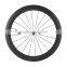 1 Pair of carbon fiber road wheelset matte finish 700C carbon wheels clincher 60mm for road bicycle