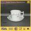 ceramic cup & saucer set, espresso cup and saucer set