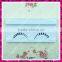 Real human hair strip individual false eyelash