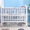 Height Adjustable Guard Wooden Baby Bed