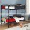 China Factory Cheap Black Adult Twin Metal Bunk Bed