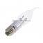 LED Candle bulb E27 3.5W Silver 180LM 5630SMD Cool White Dimmable led candle bulb