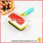 High quality silicone cleanning dog hair brush/silicone pet hair brush
