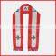 Iraq country scarf, promoional football fans scarf,130*14cm customized scarf