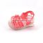 A-bomb Summer New Style Cotton Baby Girls Rubber soled Non-slip Indoor Shoes Fold Princess Sandles/Baby girls prewalker shoes