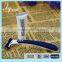 New style plastic straight razor triple blade disposable shaving