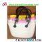 New design fashion candy color beach bag , silicon bag ,women bag 2014